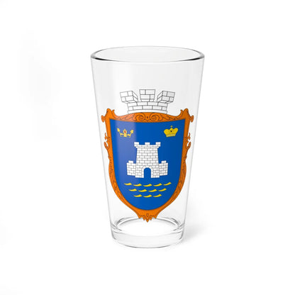 UHT Alushta (Ukraine) (Coat of Arms) Pint Glass 16oz 16oz - Go Mug Yourself