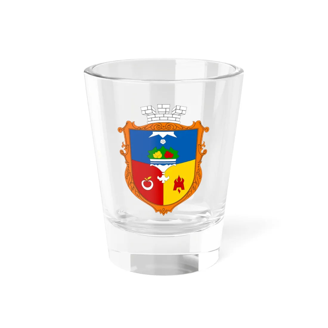 UHT Bakhchisarai (Ukraine) (Coat of Arms) Shot Glass 1.5oz 1.5oz - Go Mug Yourself