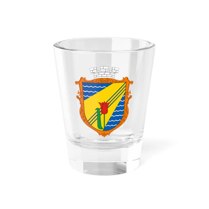 UHT Krasnoperekopsk (Ukraine) (Coat of Arms) Shot Glass 1.5oz 1.5oz - Go Mug Yourself