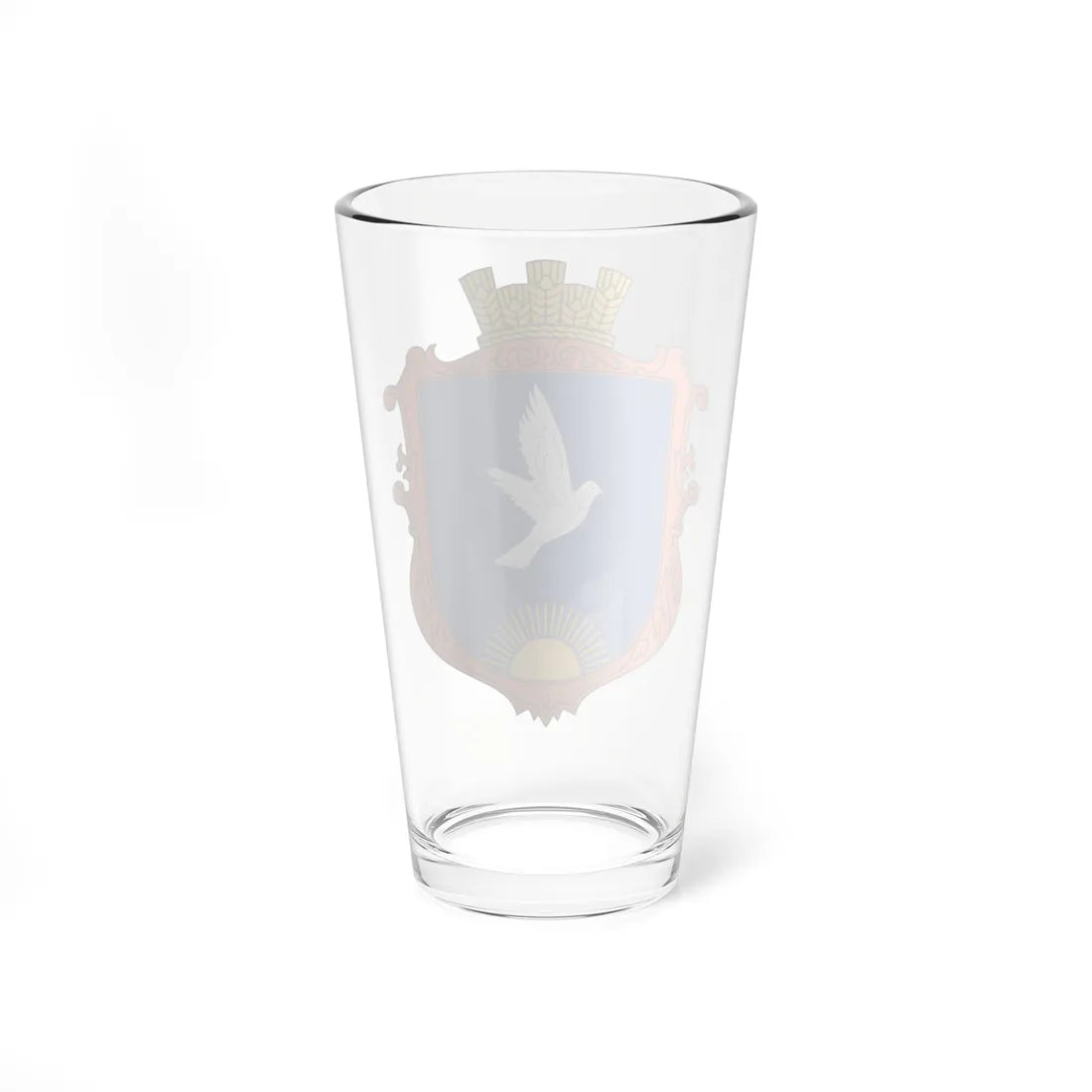 UHT Myrne (Ukraine) (Coat of Arms) Pint Glass 16oz - Go Mug Yourself