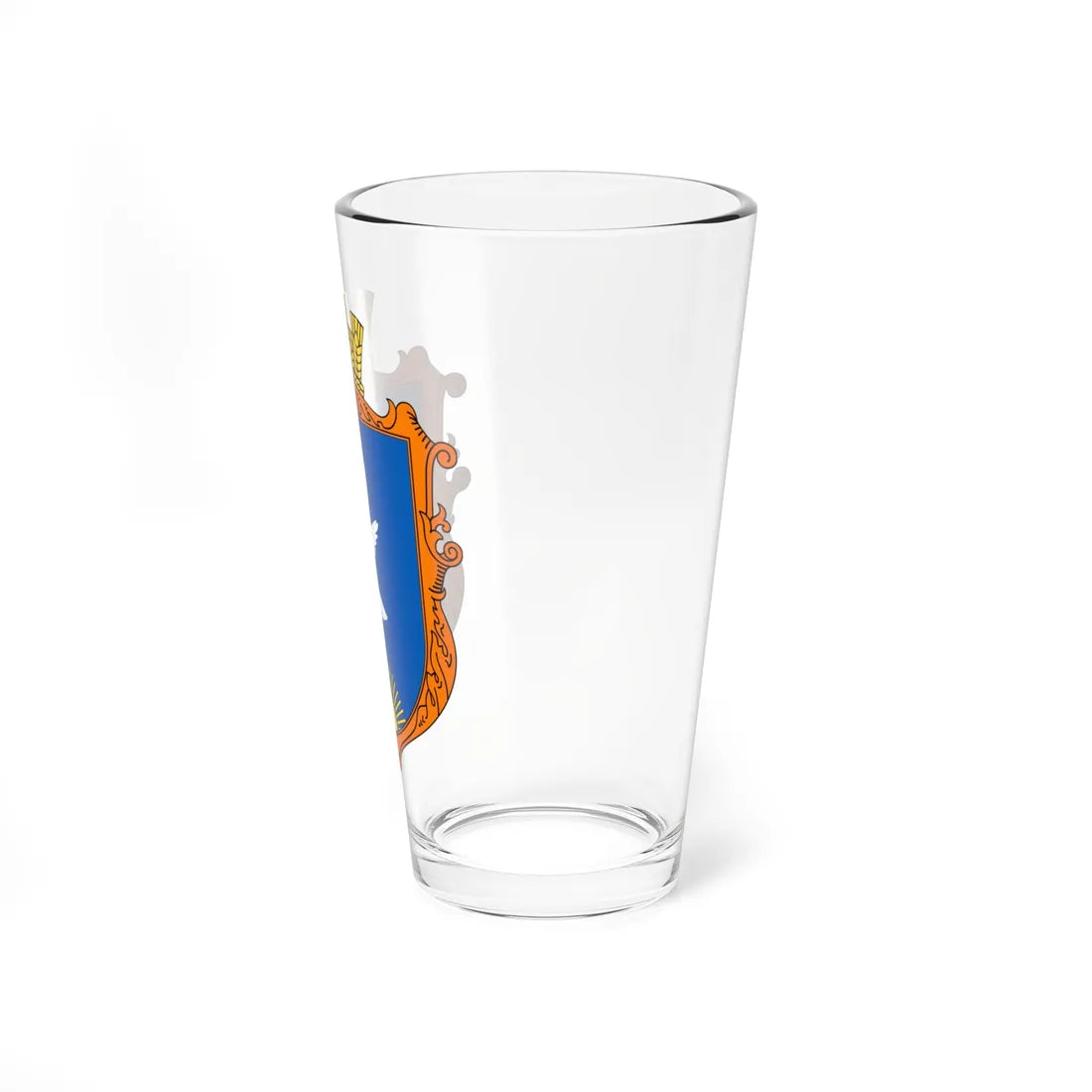 UHT Myrne (Ukraine) (Coat of Arms) Pint Glass 16oz - Go Mug Yourself