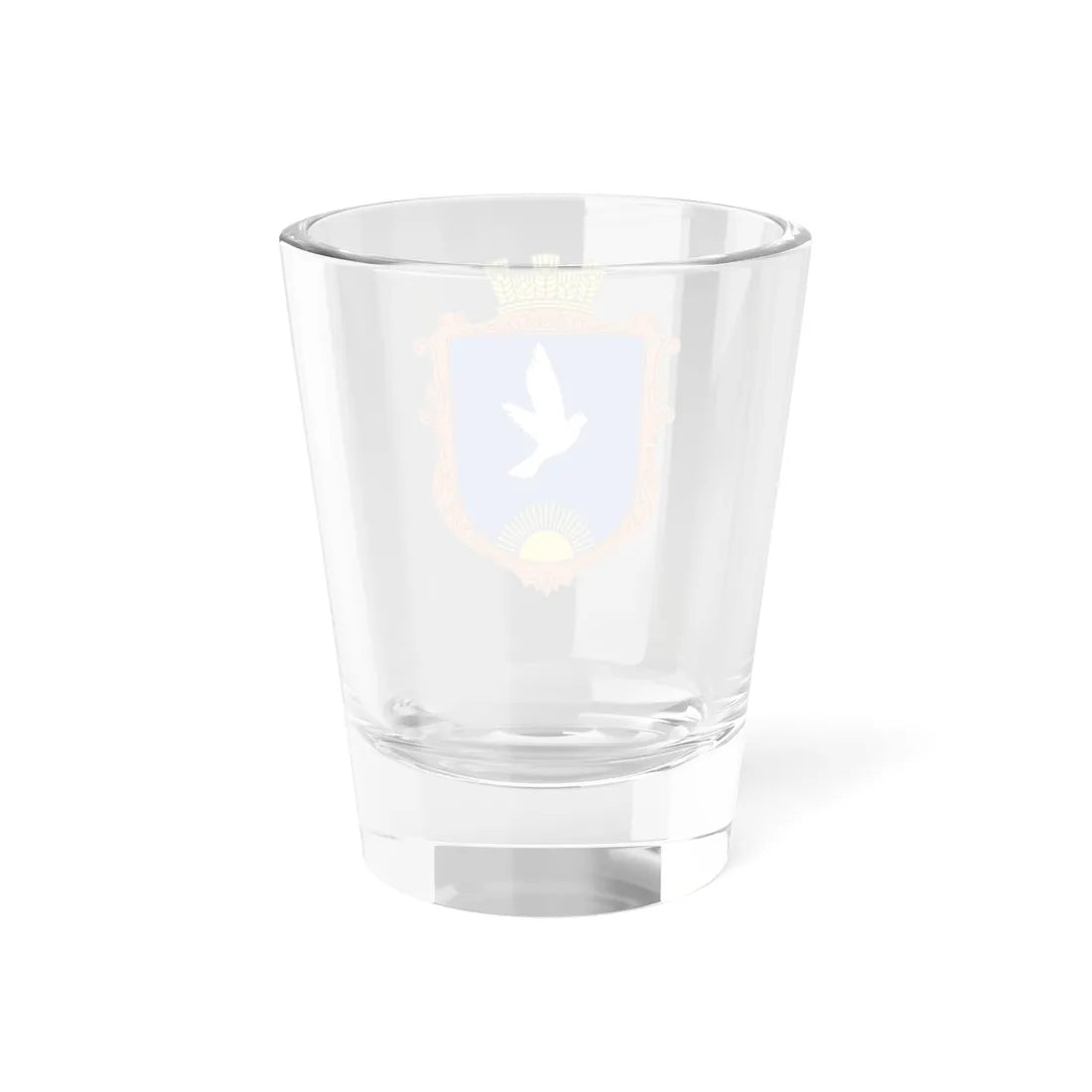 UHT Myrne (Ukraine) (Coat of Arms) Shot Glass 1.5oz - Go Mug Yourself