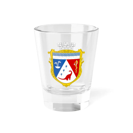 UHT Saky Crimea Ukraine (Ukraine) (Coat of Arms) Shot Glass 1.5oz 1.5oz - Go Mug Yourself