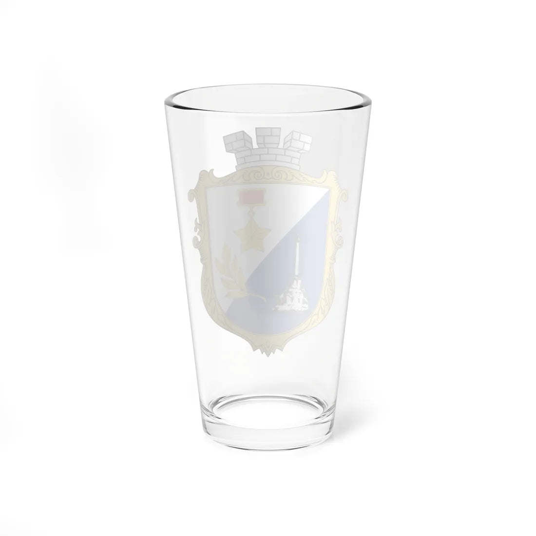UHT Sevastopol (Ukraine) (Coat of Arms) Pint Glass 16oz - Go Mug Yourself