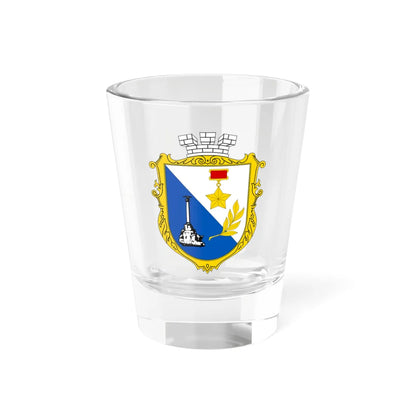 UHT Sevastopol (Ukraine) (Coat of Arms) Shot Glass 1.5oz 1.5oz - Go Mug Yourself
