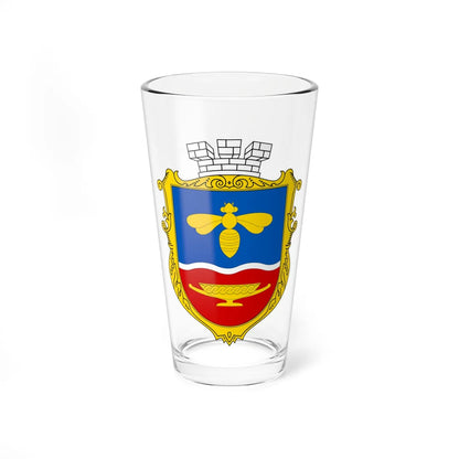 UHT Simferopol (Ukraine) (Coat of Arms) Pint Glass 16oz 16oz - Go Mug Yourself