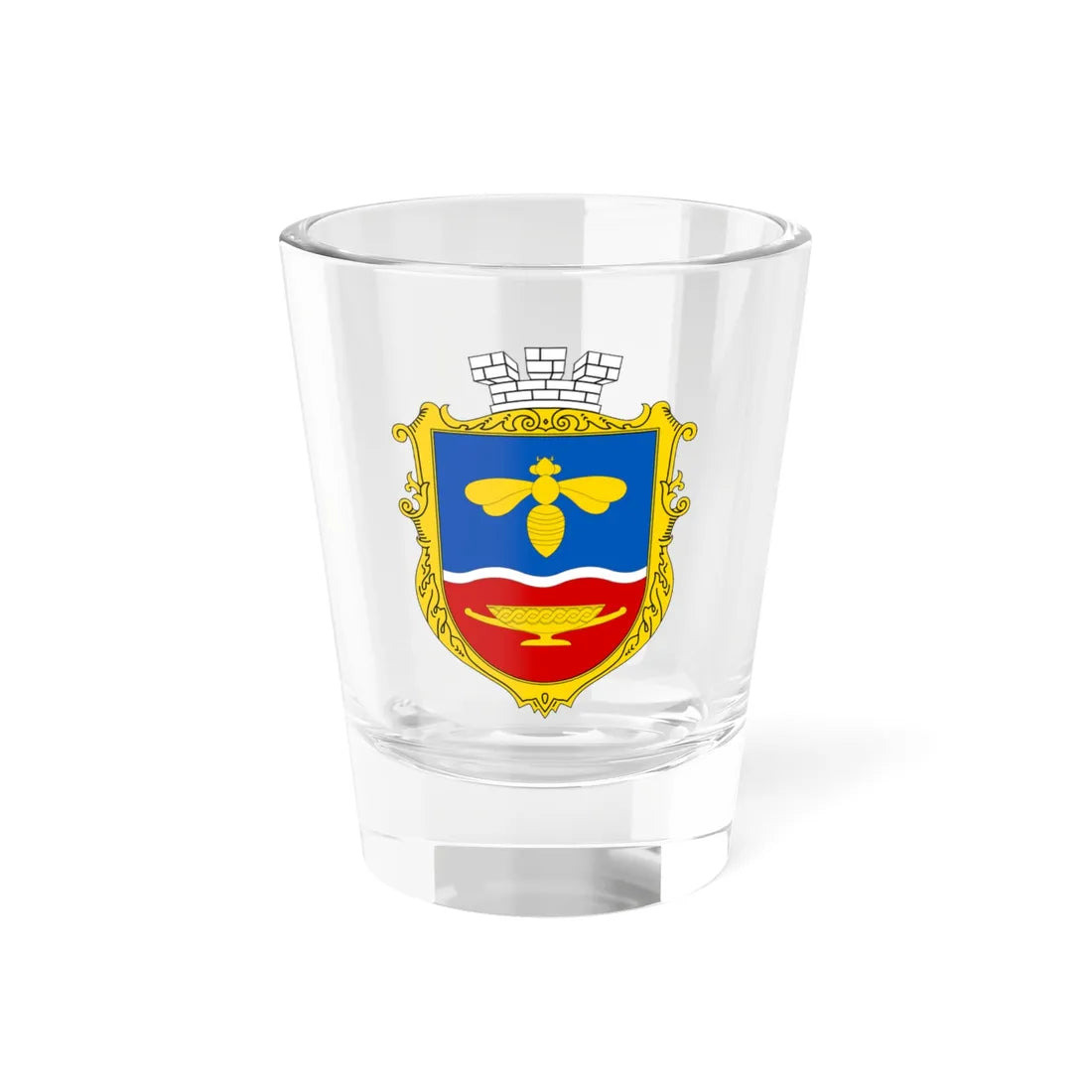 UHT Simferopol (Ukraine) (Coat of Arms) Shot Glass 1.5oz 1.5oz - Go Mug Yourself