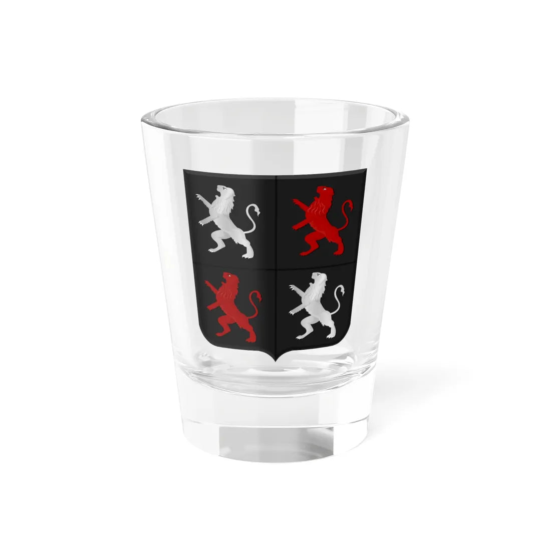 Uitgeest wapen HRvA (Netherlands) (Coat of Arms) Shot Glass 1.5oz 1.5oz - Go Mug Yourself