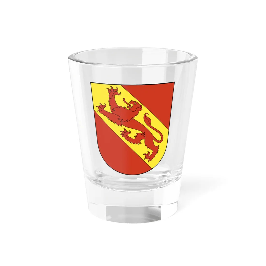 Uitikon-blazon (Switzerland) (Coat of Arms) Shot Glass 1.5oz 1.5oz - Go Mug Yourself