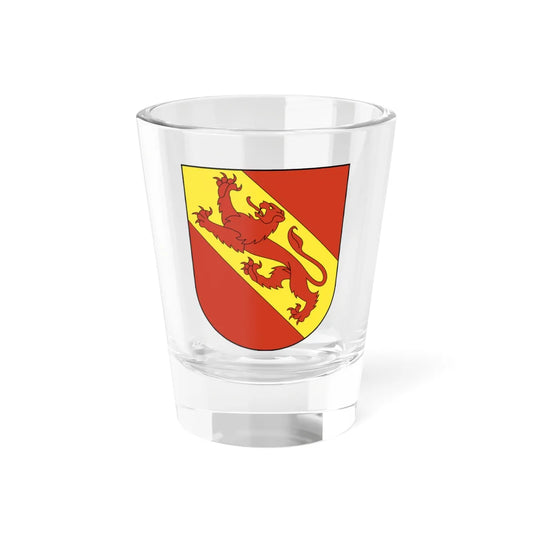 Uitikon-blazon (Switzerland) (Coat of Arms) Shot Glass 1.5oz 1.5oz - Go Mug Yourself