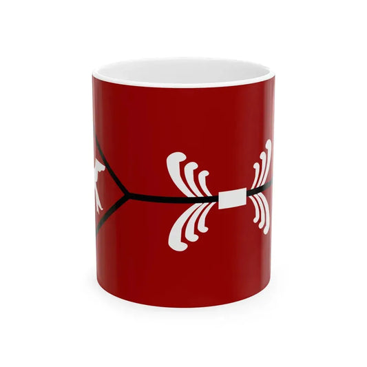 Ujae Atoll Flag (Marshall Islands) White Coffee Mug 11oz - Go Mug Yourself