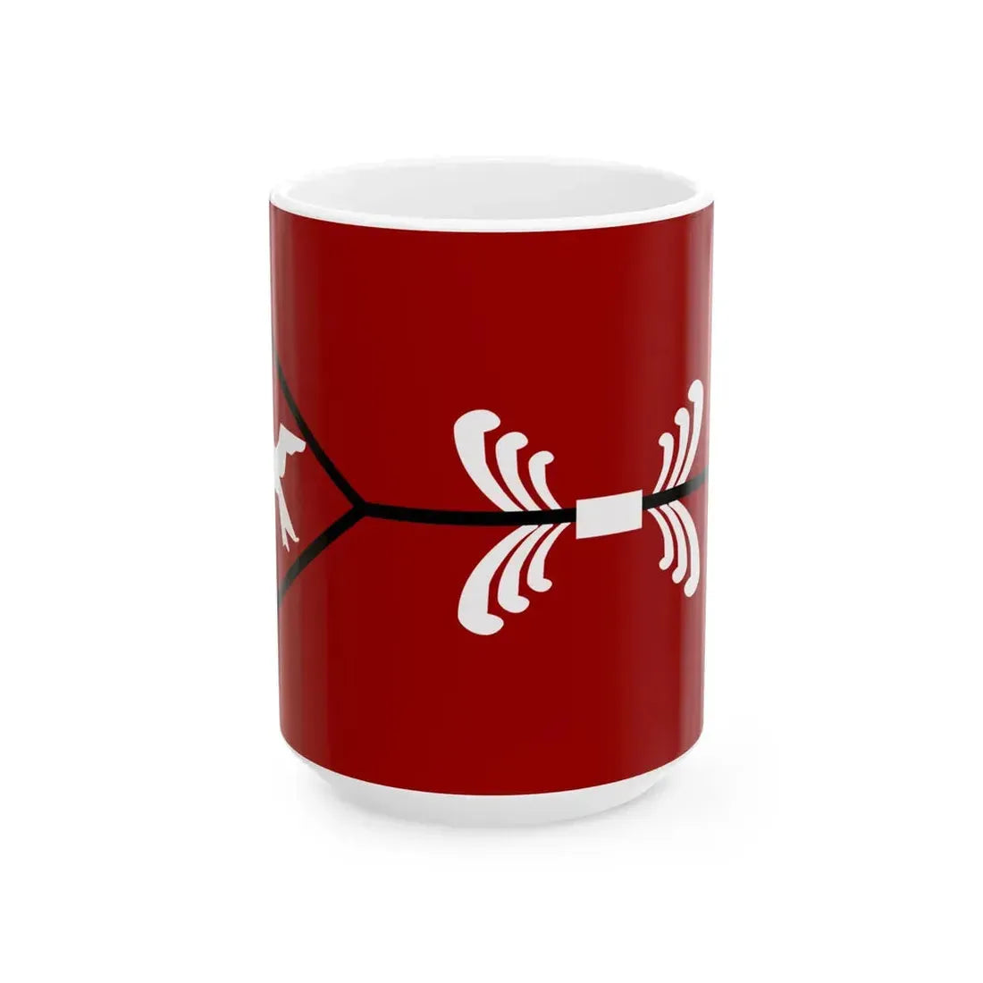 Ujae Atoll Flag (Marshall Islands) White Coffee Mug 15oz - Go Mug Yourself