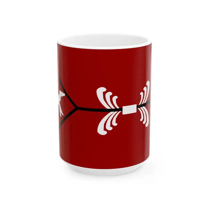 Ujae Atoll Flag (Marshall Islands) White Coffee Mug 15oz - Go Mug Yourself