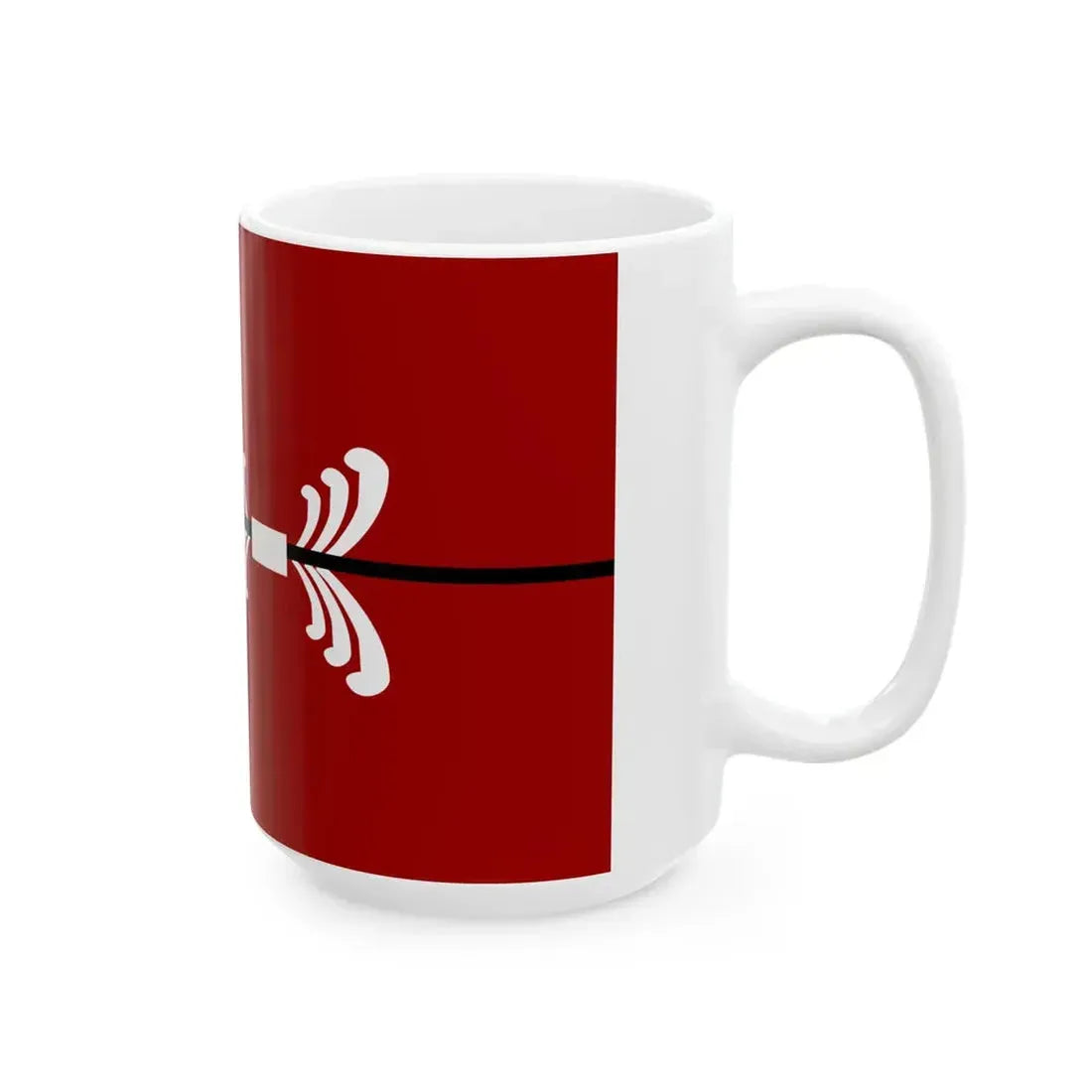 Ujae Atoll Flag (Marshall Islands) White Coffee Mug - Go Mug Yourself