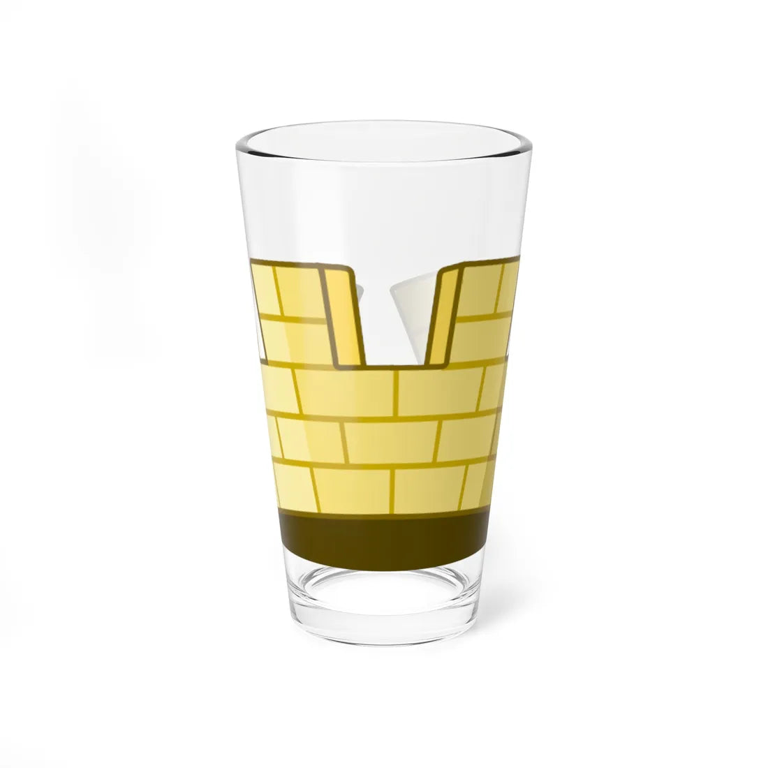 UK Mural Crown Common (United Kingdom) (Coat of Arms) Pint Glass 16oz 16oz - Go Mug Yourself