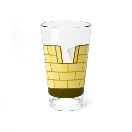 UK Mural Crown Common (United Kingdom) (Coat of Arms) Pint Glass 16oz 16oz - Go Mug Yourself