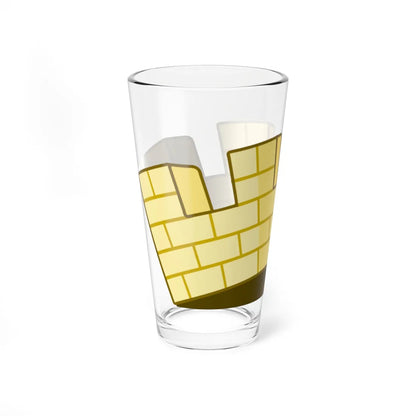 UK Mural Crown Common (United Kingdom) (Coat of Arms) Pint Glass 16oz - Go Mug Yourself