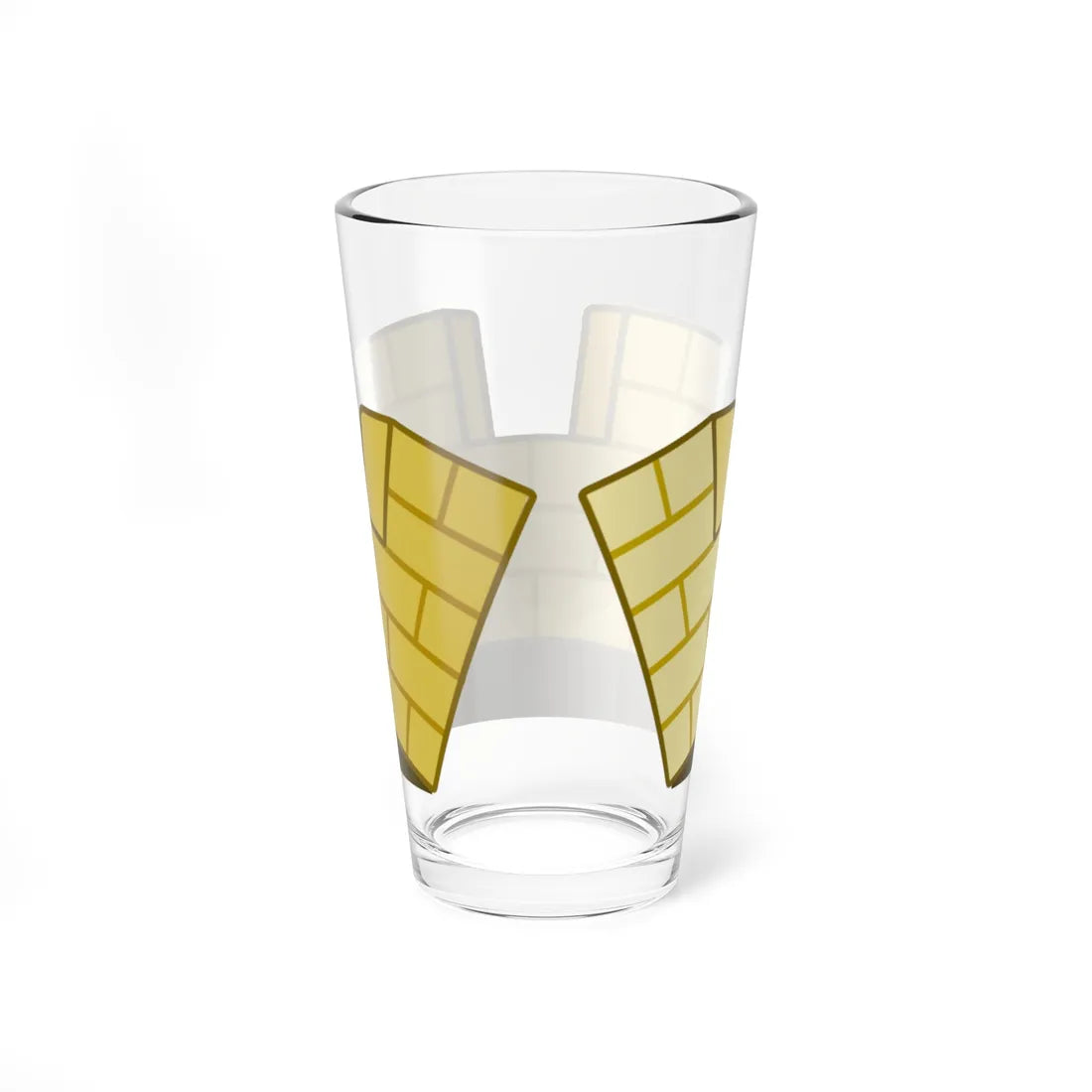 UK Mural Crown Common (United Kingdom) (Coat of Arms) Pint Glass 16oz - Go Mug Yourself
