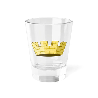 UK Mural Crown Common (United Kingdom) (Coat of Arms) Shot Glass 1.5oz 1.5oz - Go Mug Yourself