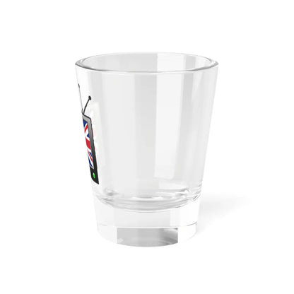 UK TV icon (United Kingdom) Shot Glass 1.5oz - Go Mug Yourself