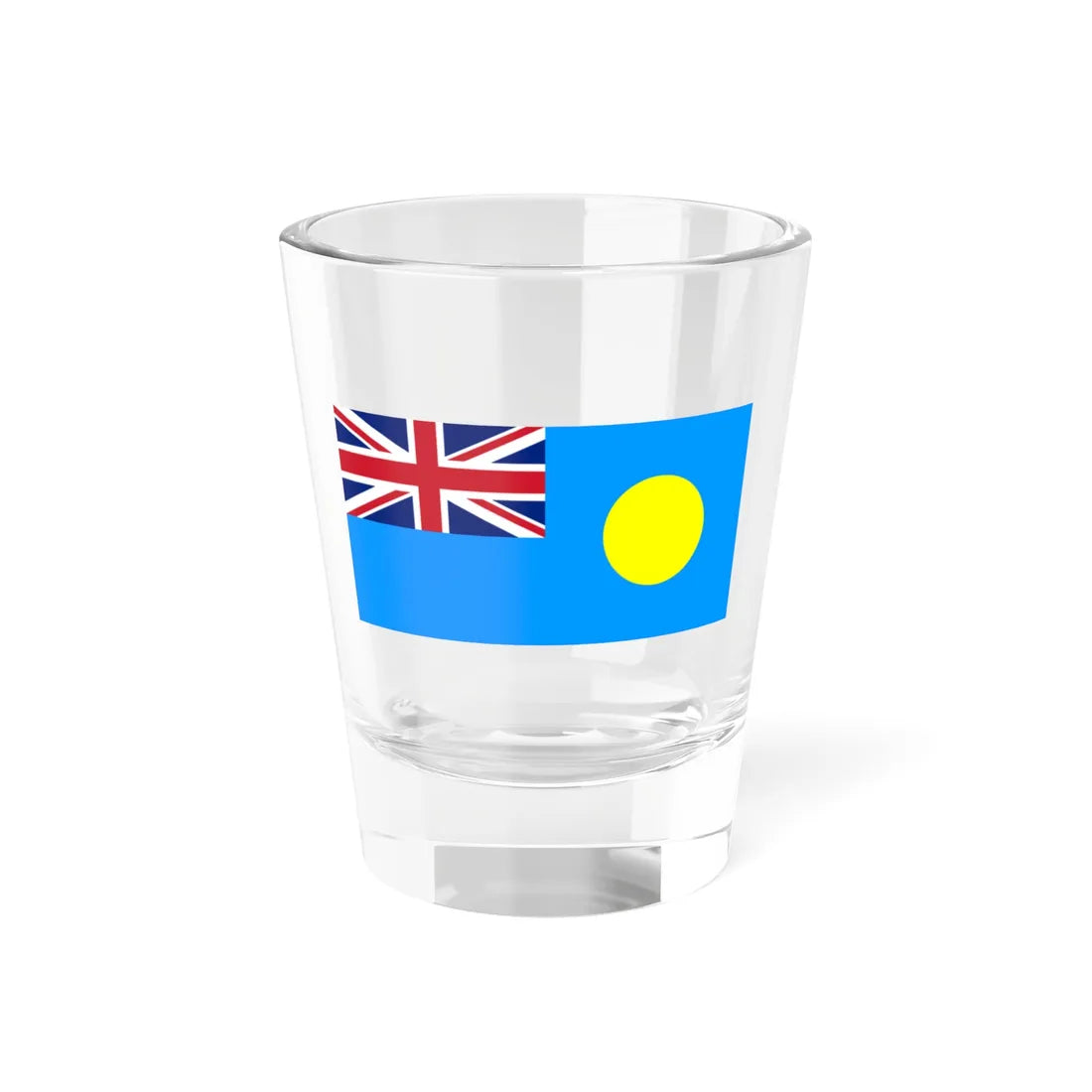 UKPalau flag (Palau) Shot Glass 1.5oz 1.5oz - Go Mug Yourself