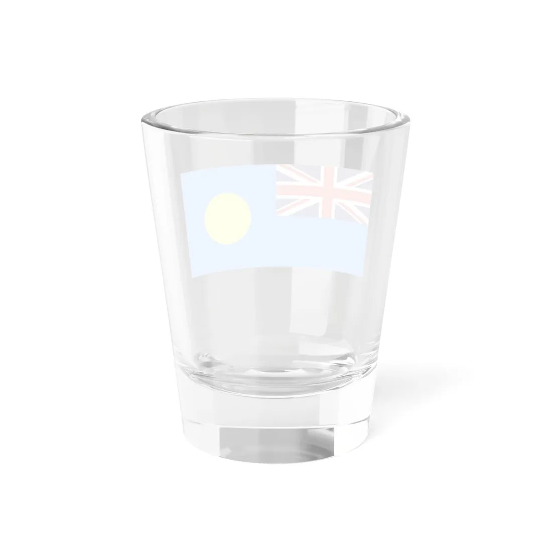 UKPalau flag (United Kingdom) Shot Glass 1.5oz - Go Mug Yourself