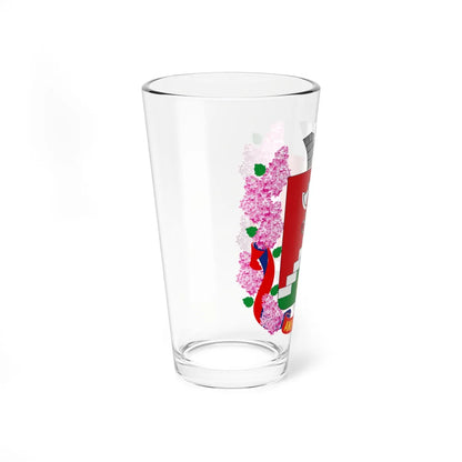 UKR Amvrosiivka COA (Ukraine) (Coat of Arms) Pint Glass 16oz - Go Mug Yourself