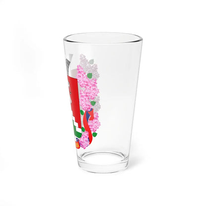 UKR Amvrosiivka COA (Ukraine) (Coat of Arms) Pint Glass 16oz - Go Mug Yourself