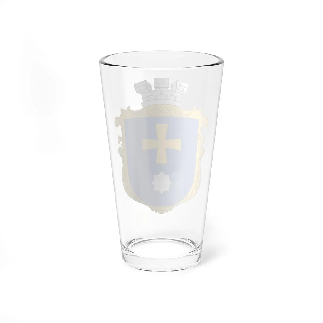 UKR COA of Myrhorod (Ukraine) (Coat of Arms) Pint Glass 16oz - Go Mug Yourself