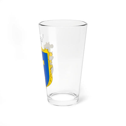 UKR COA of Myrhorod (Ukraine) (Coat of Arms) Pint Glass 16oz - Go Mug Yourself