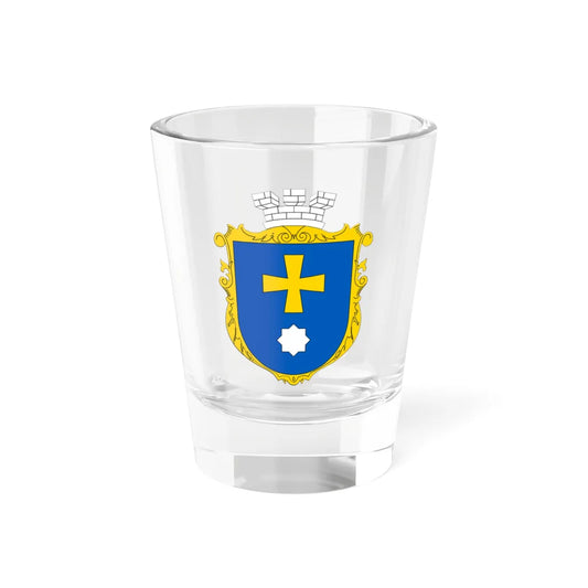 UKR COA of Myrhorod (Ukraine) (Coat of Arms) Shot Glass 1.5oz 1.5oz - Go Mug Yourself