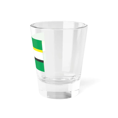 UKR Андрушівськии раион flag (Ukraine) Shot Glass 1.5oz - Go Mug Yourself