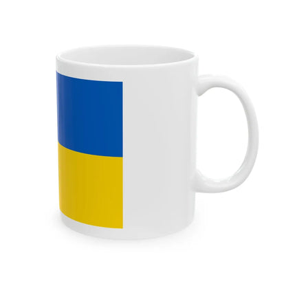 Ukraine and Crimean Tatar (Russia) White Coffee Mug - Go Mug Yourself