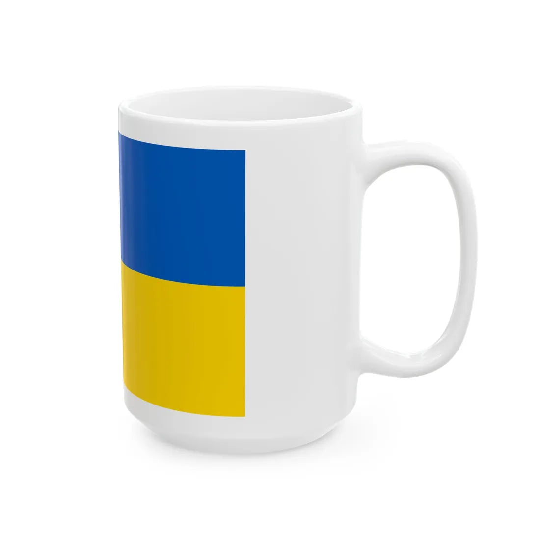 Ukraine and Crimean Tatar (Russia) White Coffee Mug - Go Mug Yourself