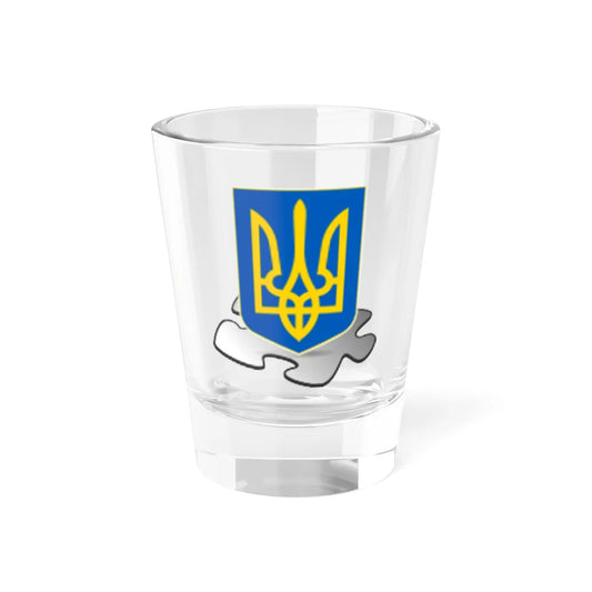 Ukraine COA template (Ukraine) (Coat of Arms) Shot Glass 1.5oz 1.5oz - Go Mug Yourself