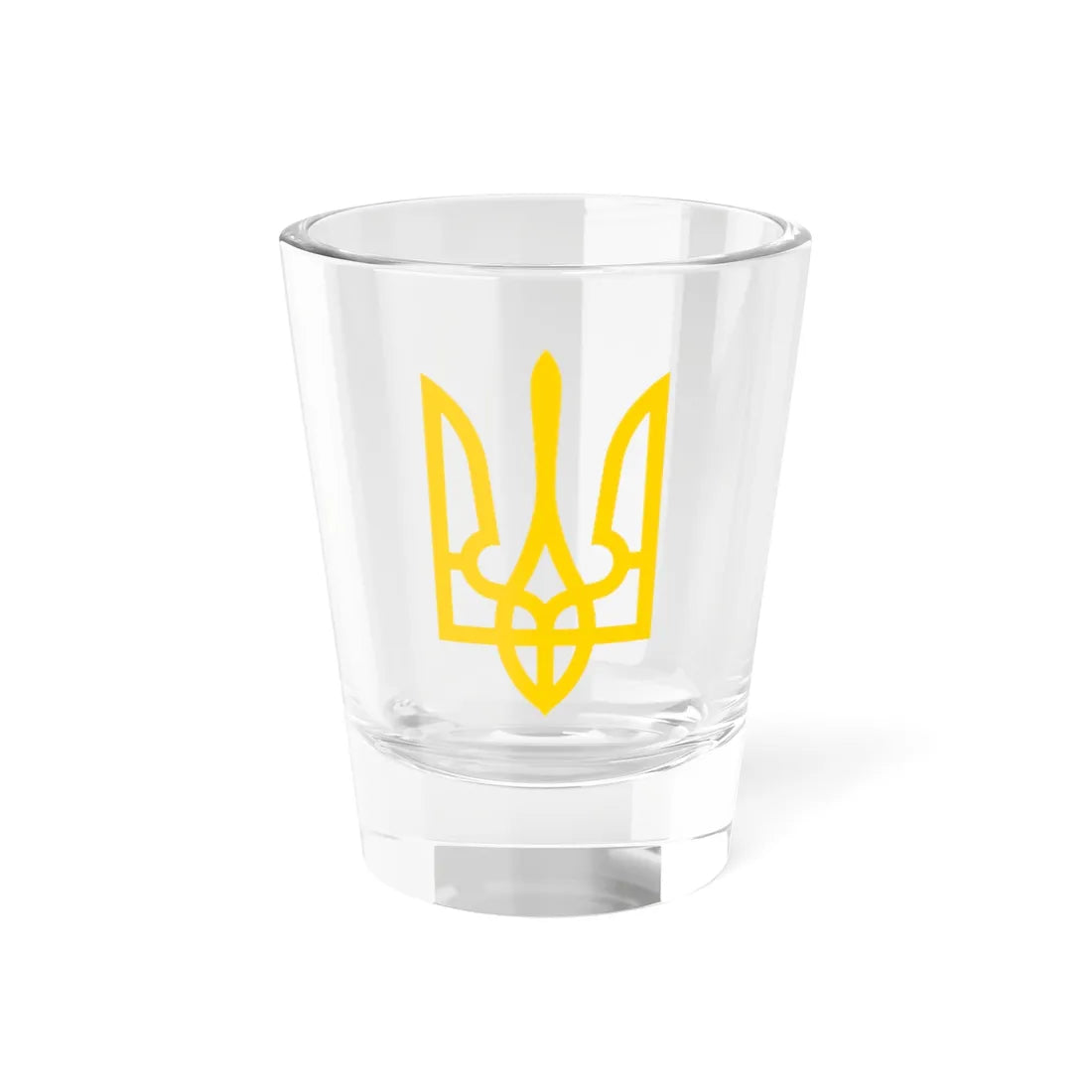 Тризуб (Ukraine) (Coat of Arms) Shot Glass 1.5oz 1.5oz - Go Mug Yourself