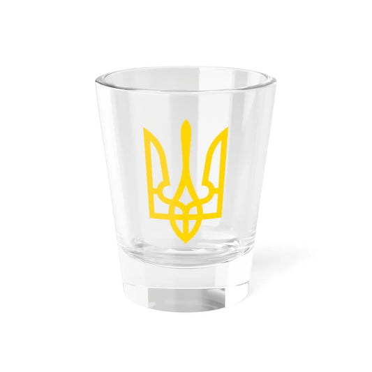 Тризуб (Ukraine) (Coat of Arms) Shot Glass 1.5oz 1.5oz - Go Mug Yourself
