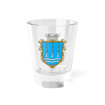 Герб Светловодск (Ukraine) (Coat of Arms) Shot Glass 1.5oz 1.5oz - Go Mug Yourself