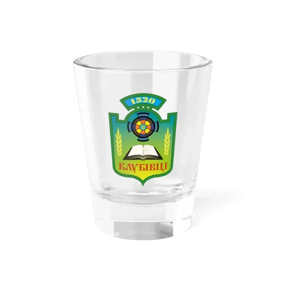 Герб Клубівці (Ukraine) (Coat of Arms) Shot Glass 1.5oz 1.5oz - Go Mug Yourself