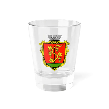 Герб Білгорода-Дністровського (Ukraine) (Coat of Arms) Shot Glass 1.5oz 1.5oz - Go Mug Yourself