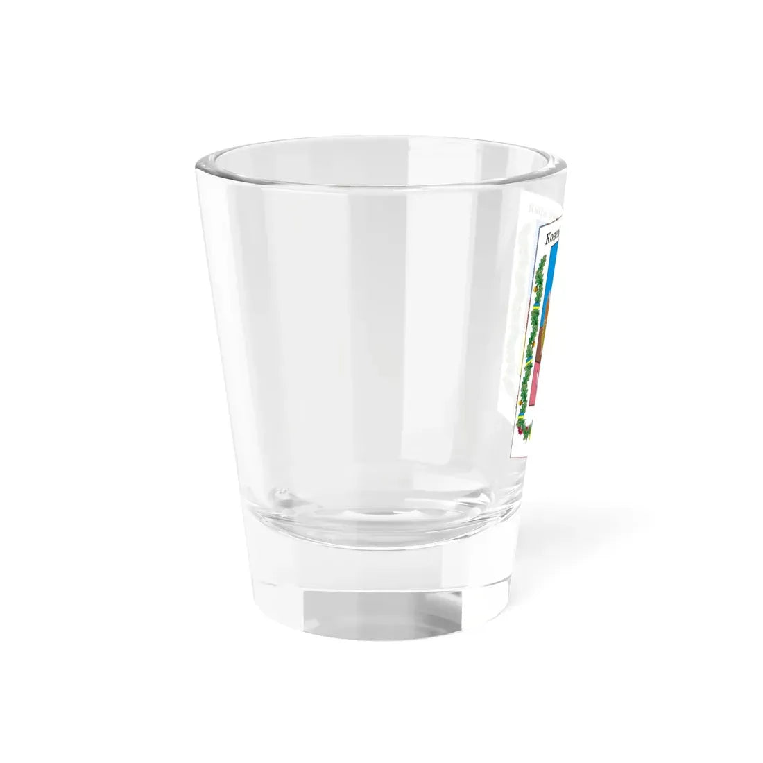 Козельщина герб (Ukraine) (Coat of Arms) Shot Glass 1.5oz - Go Mug Yourself