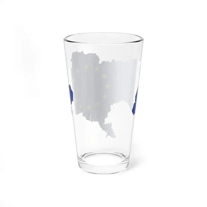 Ukraine EU with the Russian-occupied territories omitted (Ukraine) Pint Glass 16oz - Go Mug Yourself