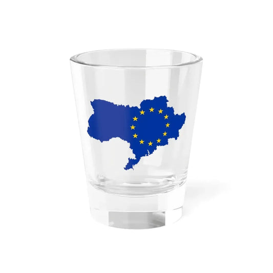 Ukraine EU with the Russian-occupied territories omitted (Ukraine) Shot Glass 1.5oz 1.5oz - Go Mug Yourself