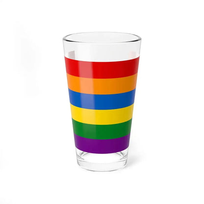Ukraine Gay flag (Ukraine) Pint Glass 16oz 16oz - Go Mug Yourself