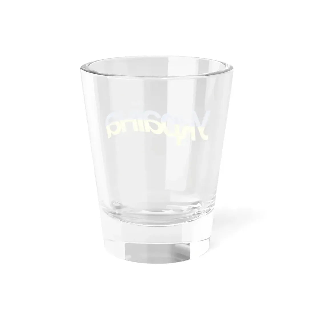 Ukraine name with flag colors - Ukrainian - Warped - Alt (Ukraine) Shot Glass 1.5oz - Go Mug Yourself
