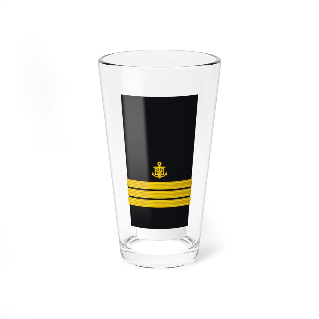 Ukraine Navy OF 3 (Ukraine) (Military Rank) Pint Glass 16oz 16oz - Go Mug Yourself