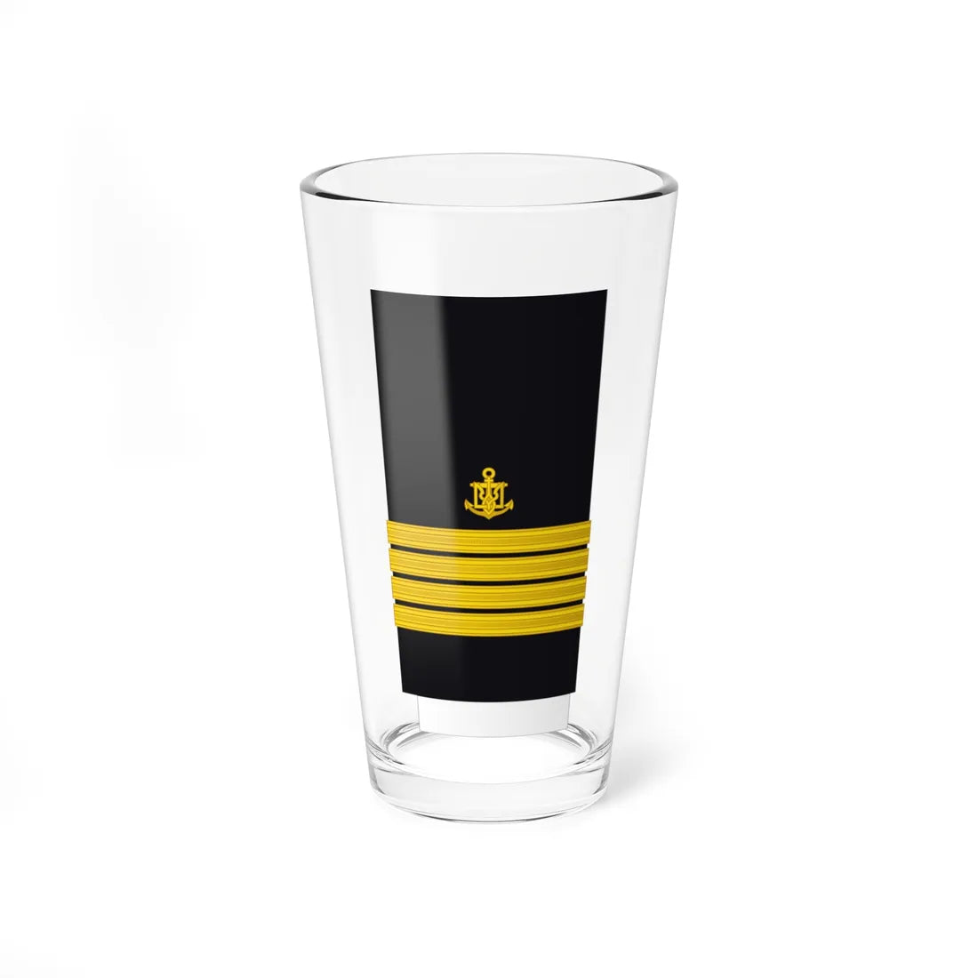 Ukraine Navy OF 5 (Ukraine) (Military Rank) Pint Glass 16oz 16oz - Go Mug Yourself