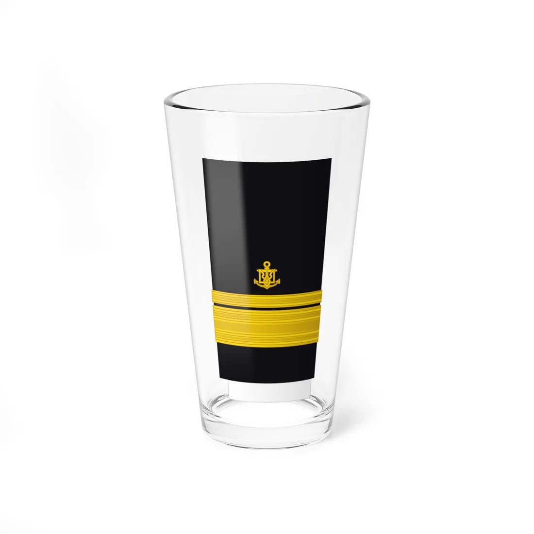 Ukraine Navy OF 7 (Ukraine) (Military Rank) Pint Glass 16oz 16oz - Go Mug Yourself