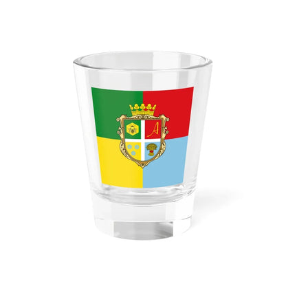 Прапор міста Андрієвичі Житомирщина (Ukraine) Shot Glass 1.5oz 1.5oz - Go Mug Yourself