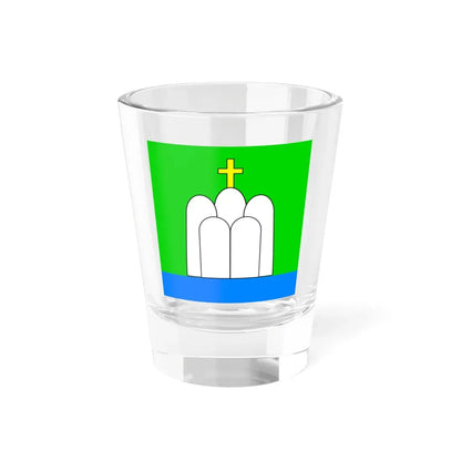 Флаг Святогорска (Ukraine) Shot Glass 1.5oz 1.5oz - Go Mug Yourself
